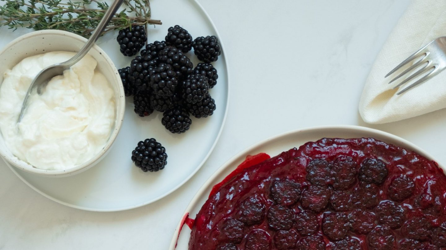 Brombeeren-Tarte-Rezept mit Zitronen-Ricotta