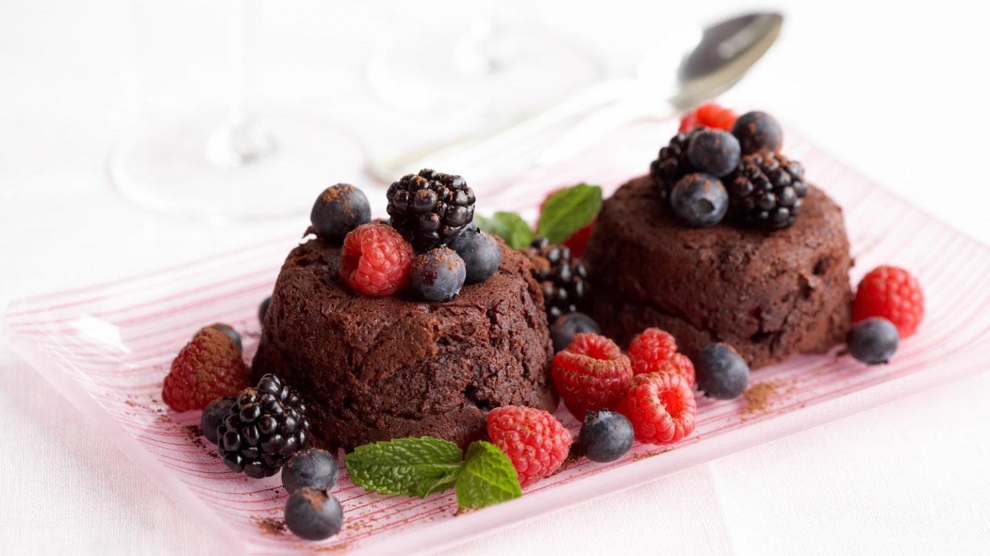 Sündige Erdbeer Shokobrownies