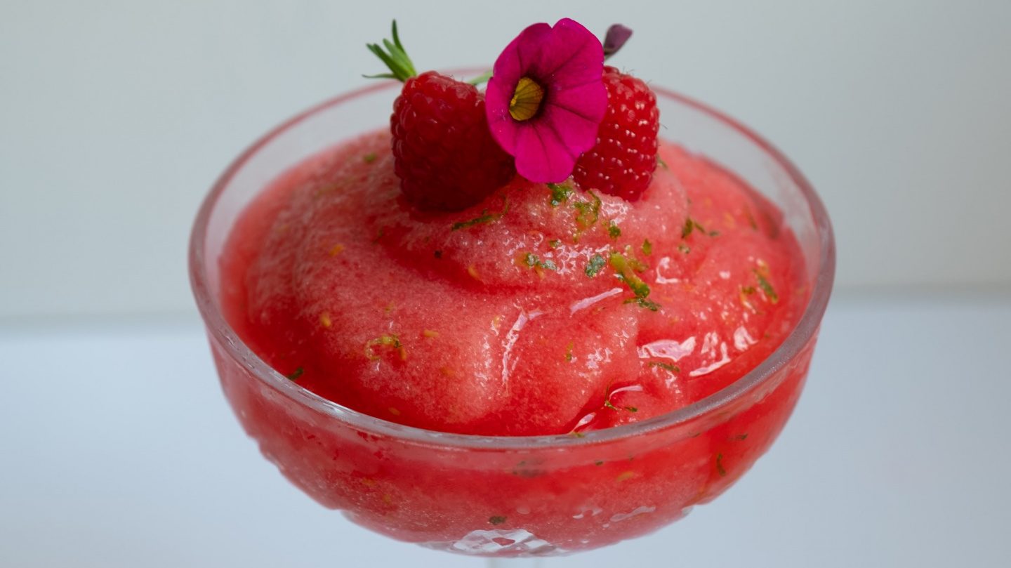 Margarita-Rezept mit Himbeeren