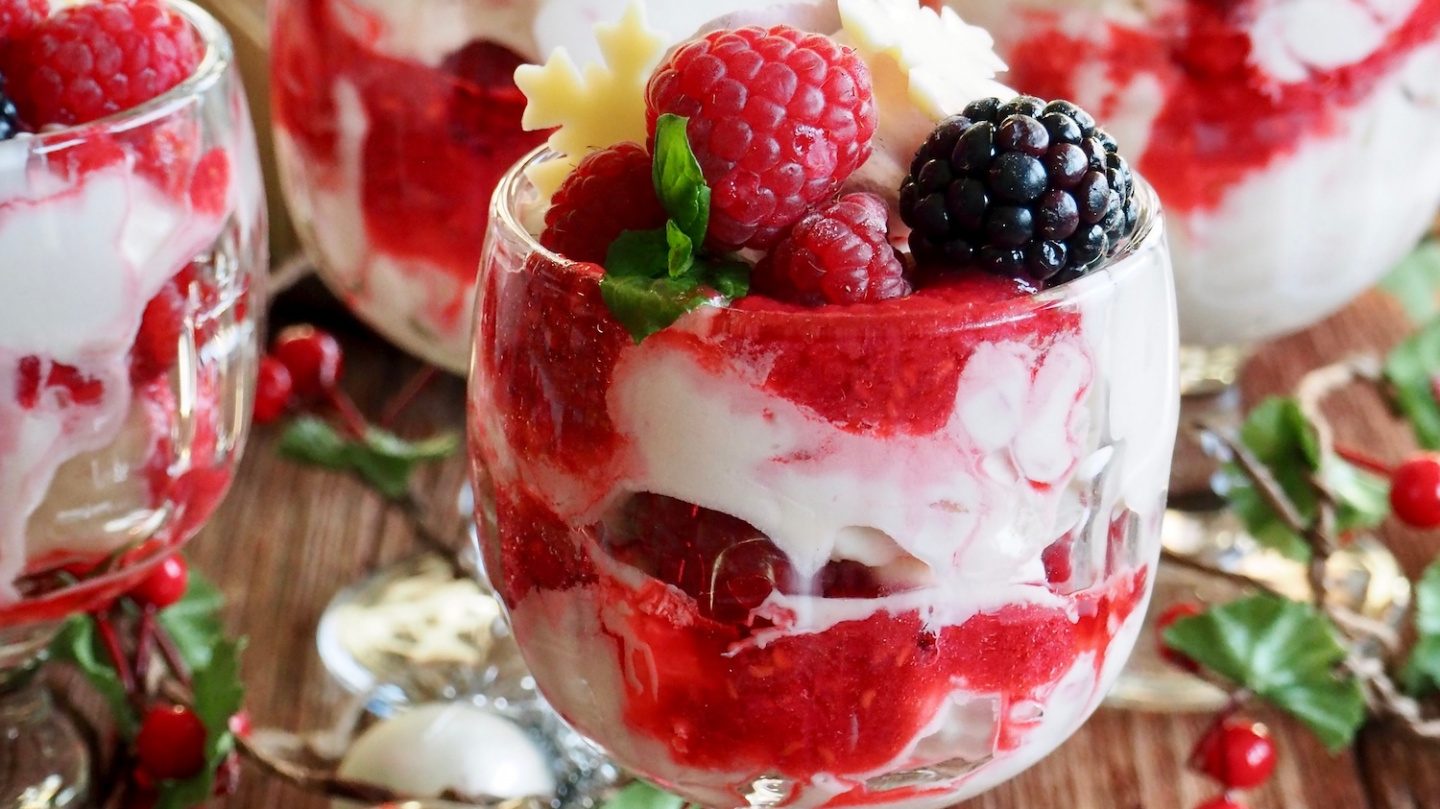 Eton Mess mit Himbeeren