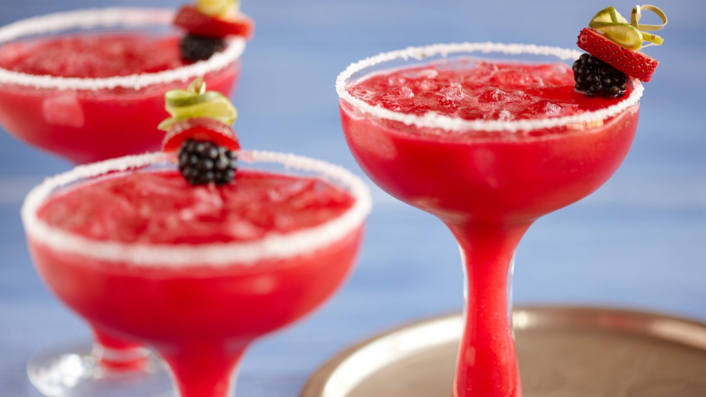 Rezept für Dreibeeren-Margarita