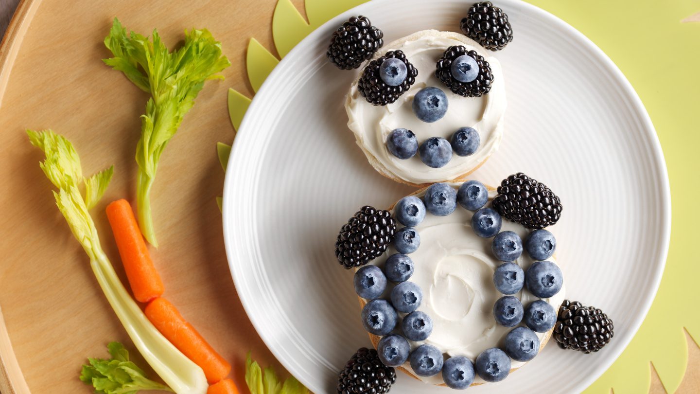 Panda-Beeren-Bagel-Rezept Driscolls