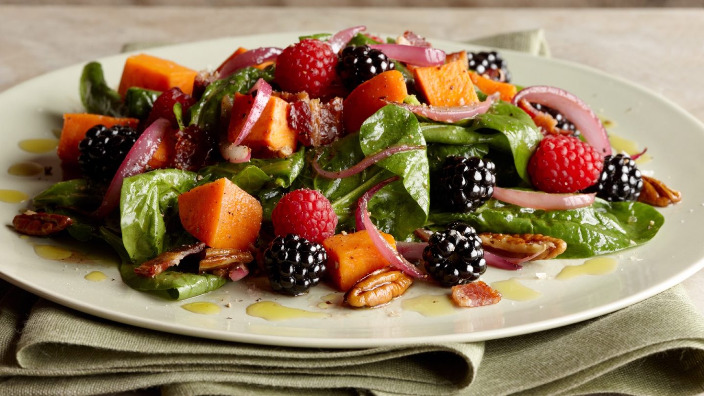 Kartoffelsalat mit Beeren