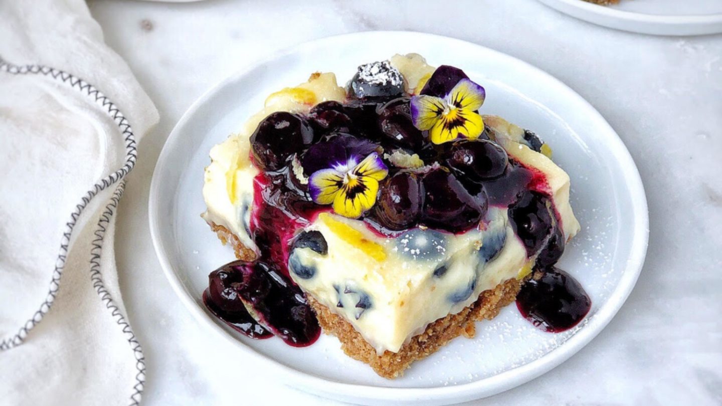 Blaubeer-Zitronen-Riegel Rezept