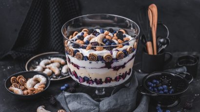 Heidelbeer-Dessert-Traum