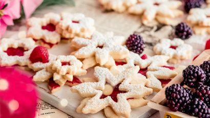 Spitzbuben mit schneller Marmeladen Füllung