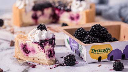 Blueberry cheesecake