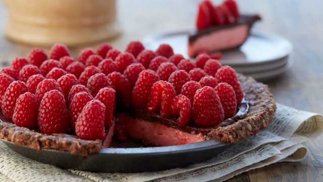 Nanaimo Himbeerkuchenriegel 