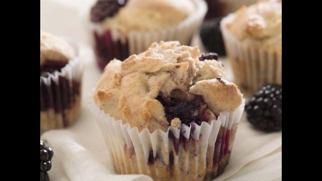 Brombeeren Muffin Rezepte mit Kokos