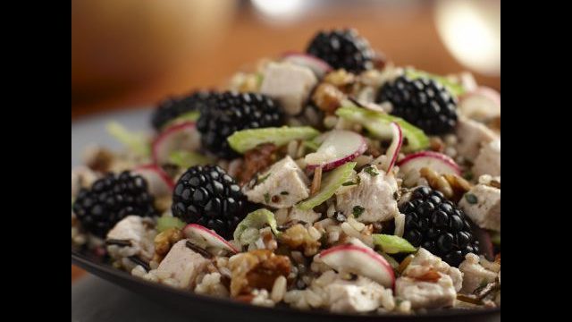 Reissalat mit Brombeeren Rezepte