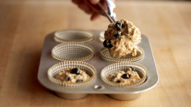 Zitronen- und Heidelbeermuffins Rezepte