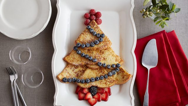Weihnachts French Toast Weihnachtsfühstück